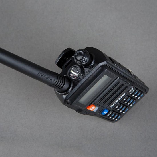 UV5R Plus 128 Channels 400-520MHz 1-6KM Dual Band Two-way Handheld Radio Walkie Talkie
