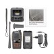 UV6R Walkie Talkie 5W UHF&VHF Dual Band CB Radio FM Transceiver For Hunting