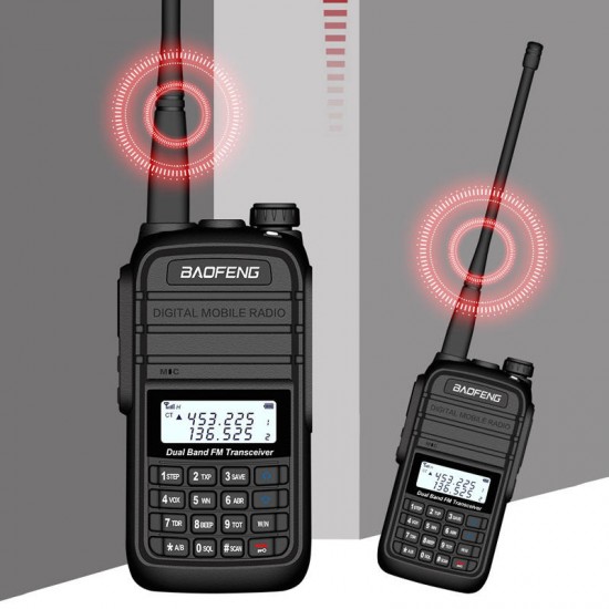 UV6RA 5W 128 Channels UV Dual Band Mini Ultralight Handheld Radio Walkie Talkie Automatic Scan Flashlight Interphone Driving Hotel Civilian Intercom