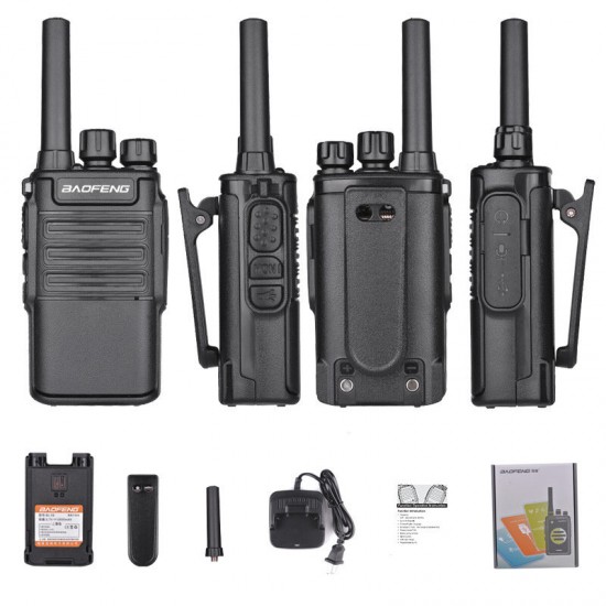V8 Portable Wiress Walkie Talkie 1800mAh Handheld Two Way Radio Communicator Transceiver For Hiking Climbing Camping