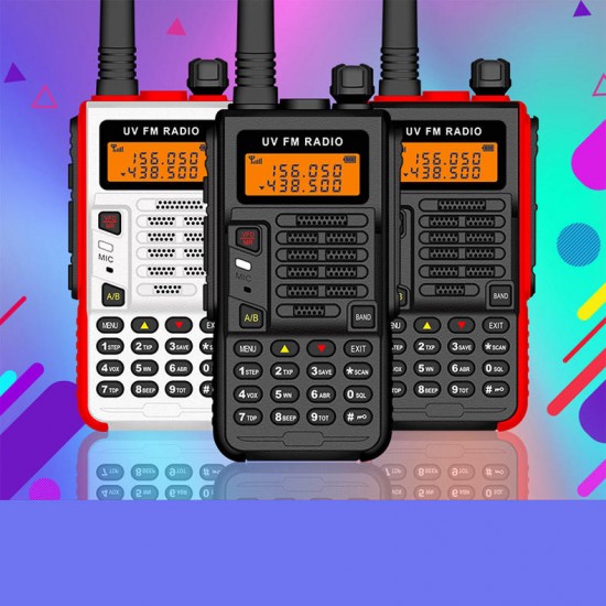 UV-5R Sports Version Walkie-Talkie 2-15KM VHF UHF Dual Band UV 5R Two Way Radio for Hunting Ham Radios