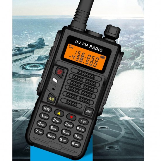 UV-5R Sports Version Walkie-Talkie 2-15KM VHF UHF Dual Band UV 5R Two Way Radio for Hunting Ham Radios