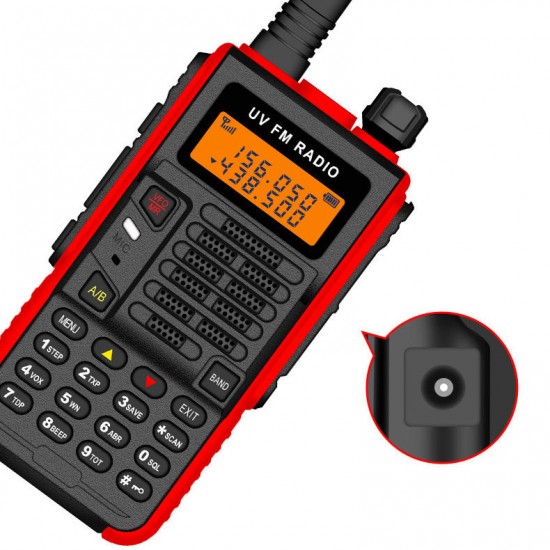 UV-5R Sports Version Walkie-Talkie 2-15KM VHF UHF Dual Band UV 5R Two Way Radio for Hunting Ham Radios