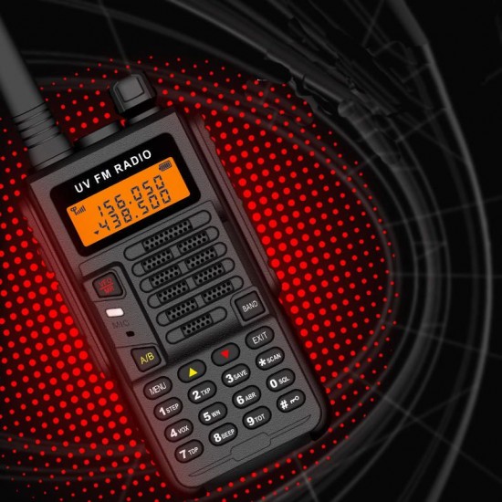 UV-5R Sports Version Walkie-Talkie 2-15KM VHF UHF Dual Band UV 5R Two Way Radio for Hunting Ham Radios