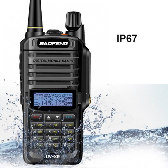 UV-XR Walkie-Talkie IP67 Waterproof 12W Walkie Talkie CB radio portable Handheld 8-15KM Long Range Two Way Radio