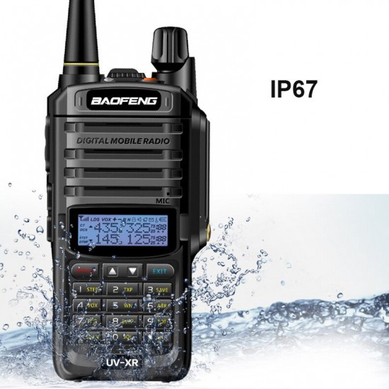 UV-XR Walkie-Talkie IP67 Waterproof 12W Walkie Talkie CB radio portable Handheld 8-15KM Long Range Two Way Radio UV-XR Walkie-Talkie IP67 Waterproof 12W Walkie Talkie CB radio portable Handheld 8-15KM Long Range Two Way Radio
