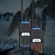 UV9R-AMG EU Plug Radio Walkie Talkies 10W High Power UV Dual Band Walkie Talkie IP68 Waterproof Walkie Talkie