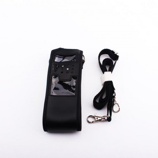 5R Intercom Lengthened Leather Case 3800mAh Battery Holster Walkie Talkie Accessories