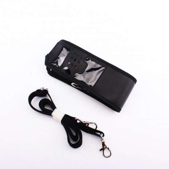 5R Intercom Lengthened Leather Case 3800mAh Battery Holster Walkie Talkie Accessories