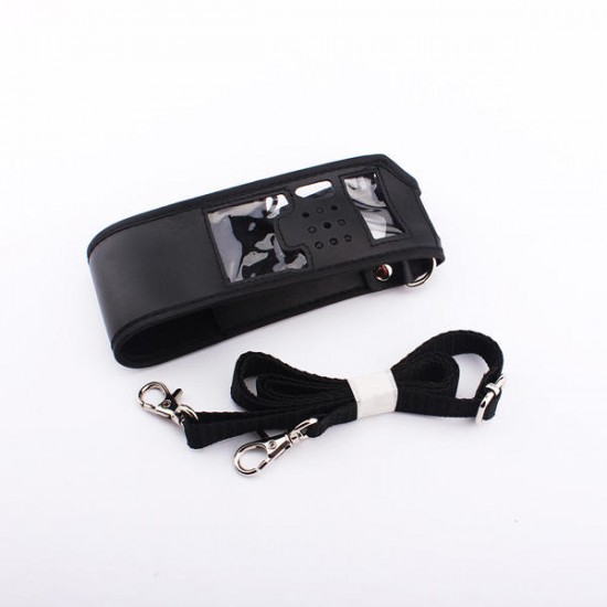 5R Intercom Lengthened Leather Case 3800mAh Battery Holster Walkie Talkie Accessories