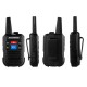 C50 2PCS Walkie Talkie 400-480MHz Frequency Range 99 Channel USB Rechargeable Two-Way Radios 1500mAh Li-ion Battery