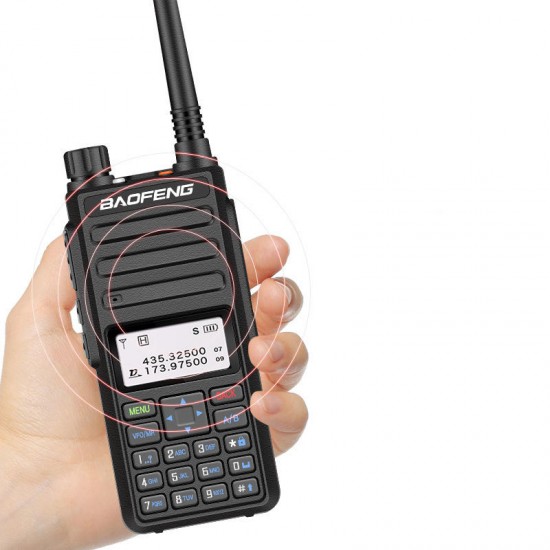 DM-1801 5W 2 in 1 Intelligent DSP Digital Radio Walkie Talkie 16 Channel 2200mAh Outdoor Hiking Civilian Hotel Intercom