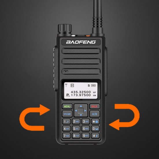 DM-1801 5W 2 in 1 Intelligent DSP Digital Radio Walkie Talkie 16 Channel 2200mAh Outdoor Hiking Civilian Hotel Intercom