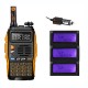 GT-3TP 128 Channels 136-174/400-520MHz 3-6M 8W High Power Dual Band Two-way Radio Walkie Talkie