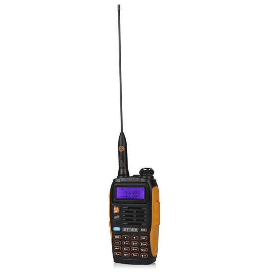 GT-3TP 128 Channels 136-174/400-520MHz 3-6M 8W High Power Dual Band Two-way Radio Walkie Talkie