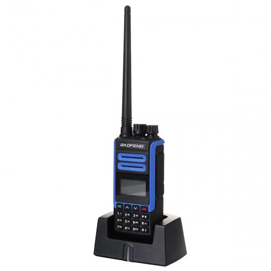 H7 10W Walkie Talkie Portable 128 Channels 2200mah UHF/VHF Handheld Two Way Radio