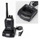 K5 Walkie Talkie 5W UHF 16CH Black 1800mAh Li-ion Two Way Amateur Kids Toy Radio