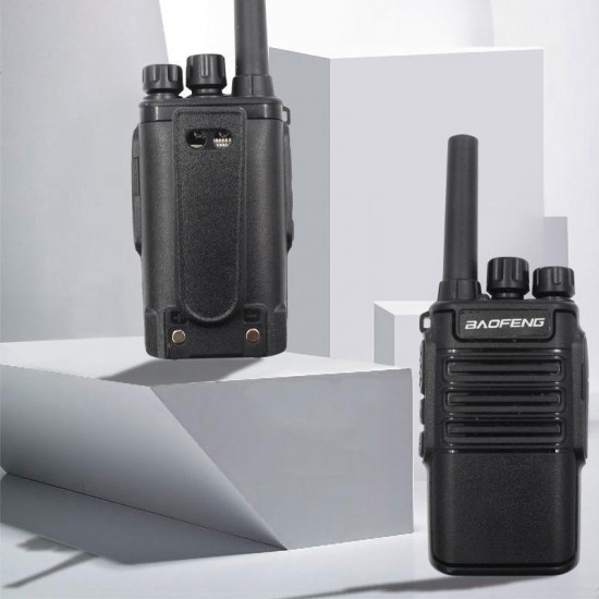 P1 8W Mini Ultra Thin Handheld Radio Walkie Talkie Chinese English Voice Intercom Hotel Interphone