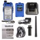 UV-5RA Blue Dual Band Handheld Transceiver Radio Walkie Talkie