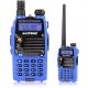 UV-5RA Blue Dual Band Handheld Transceiver Radio Walkie Talkie UV-5RA Blue Dual Band Handheld Transceiver Radio Walkie Talkie