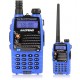 UV-5RA Blue Dual Band Handheld Transceiver Radio Walkie Talkie