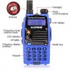 UV-5RA Blue Dual Band Handheld Transceiver Radio Walkie Talkie