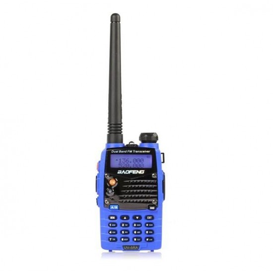 UV-5RA Blue Dual Band Handheld Transceiver Radio Walkie Talkie UV-5RA Blue Dual Band Handheld Transceiver Radio Walkie Talkie