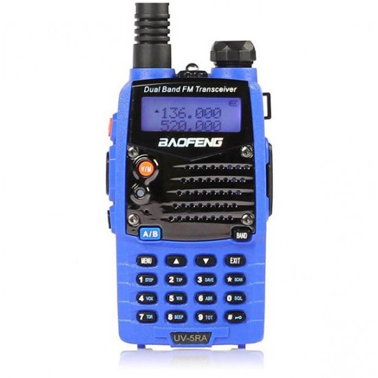 UV-5RA Blue Dual Band Handheld Transceiver Radio Walkie Talkie UV-5RA Blue Dual Band Handheld Transceiver Radio Walkie Talkie