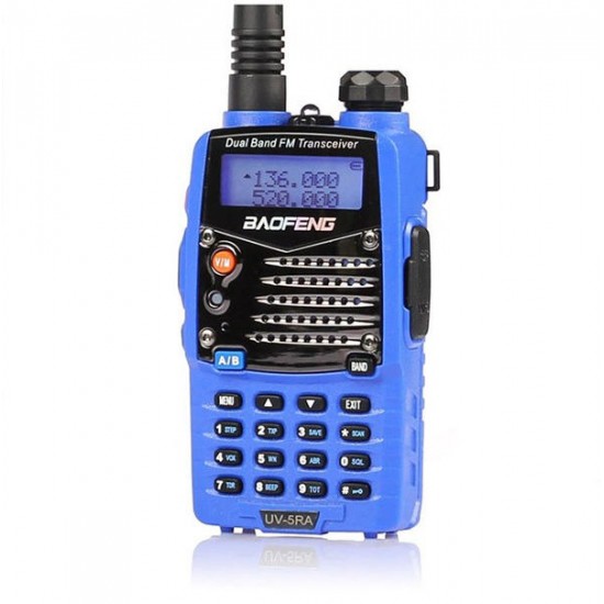 UV-5RA Blue Dual Band Handheld Transceiver Radio Walkie Talkie
