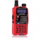 UV-5RA Red Dual Band Handheld Transceiver Radio Walkie Talkie