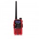 UV-5RA Red Dual Band Handheld Transceiver Radio Walkie Talkie