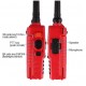 UV-5RA Red Dual Band Handheld Transceiver Radio Walkie Talkie