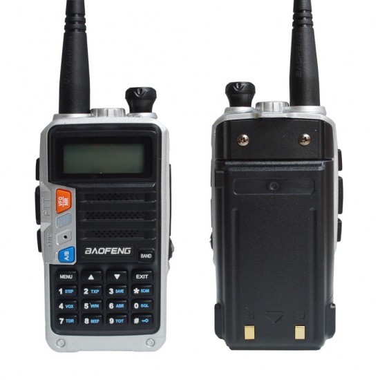 UV-860 Dual Band Frequency Two Way Radio 136-174/400-520Mhz Ham CB Radio 128 Channels Walkie Talkie