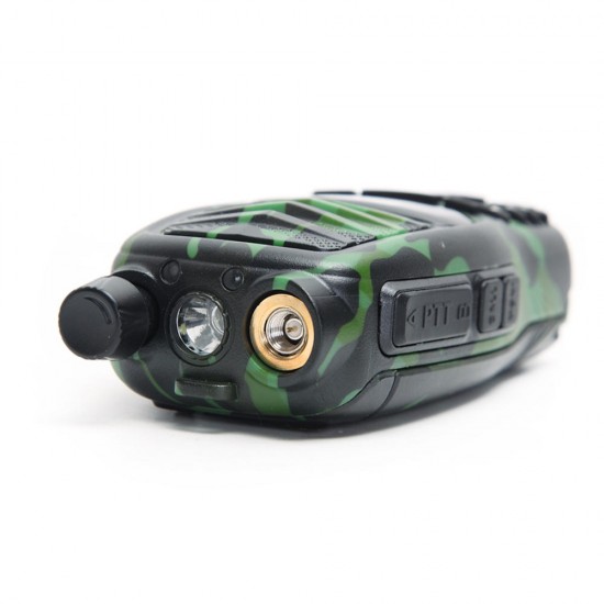 UV-990 Walkie Talkie Triple 10W Dual PTT VHF UHF Dual Band Ham Portable CB Radio Two Way Audio