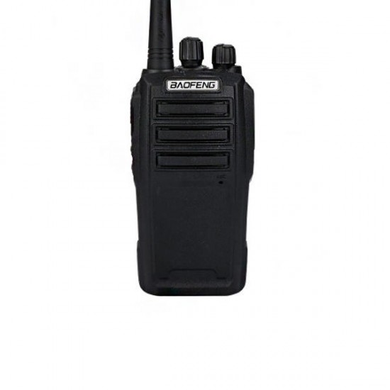 UV6D 8W 400-480MHz 16 Channels Two-way Radio Walkie Talkie Chinese-English Language Alarm Function Driving Hotel Civilian Intercom