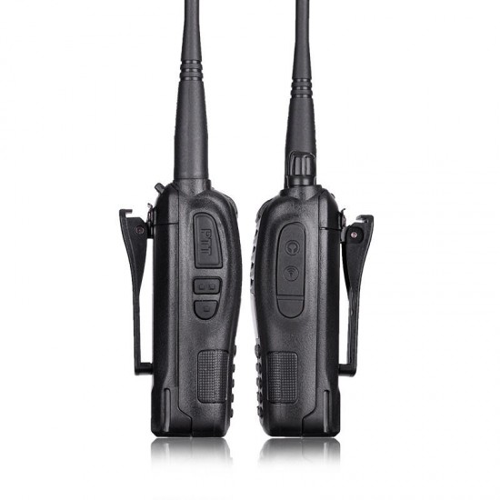 UVB6 128 Channel 2000mAh UV Dual Band Handheld Walkie Talkie Radio Flashlight Outdoor Hiking Civilian Driving Intercom