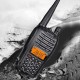 UVB6 128 Channel 2000mAh UV Dual Band Handheld Walkie Talkie Radio Flashlight Outdoor Hiking Civilian Driving Intercom