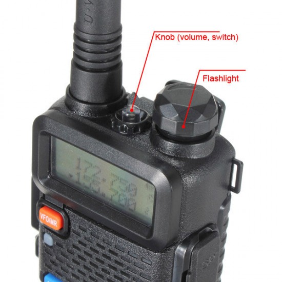 EU/UK/AU UV-5R Dual Band Transceiver Radio Walkie Talkie