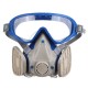 Face Protective Cover Anti Splash Particulate Mask Anti-dust Dustproof Goggles Chemical Respirator & Goggles Face Respirator Pesticide Dustproof Fire Escape Breathing Apparatus