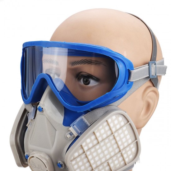 Face Protective Cover Anti Splash Particulate Mask Anti-dust Dustproof Goggles Chemical Respirator & Goggles Face Respirator Pesticide Dustproof Fire Escape Breathing Apparatus Face Protective Cover Anti Splash Particulate Mask Anti-dust Dustproof Goggles Chemical Respirator & Goggles Face Respirator Pesticide Dustproof Fire Escape Breathing Apparatus