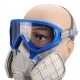 Face Protective Cover Anti Splash Particulate Mask Anti-dust Dustproof Goggles Chemical Respirator & Goggles Face Respirator Pesticide Dustproof Fire Escape Breathing Apparatus