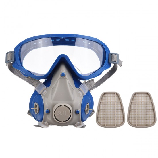 Face Protective Cover Anti Splash Particulate Mask Anti-dust Dustproof Goggles Chemical Respirator & Goggles Face Respirator Pesticide Dustproof Fire Escape Breathing Apparatus Face Protective Cover Anti Splash Particulate Mask Anti-dust Dustproof Goggles Chemical Respirator & Goggles Face Respirator Pesticide Dustproof Fire Escape Breathing Apparatus