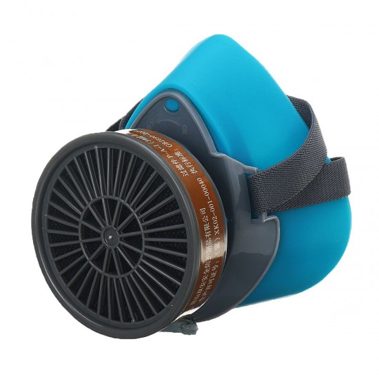 Half Face Respirator Dust Gas Mask Painting Spray Woodworking Polishing Protect Half Face Respirator Dust Gas Mask Painting Spray Woodworking Polishing Protect