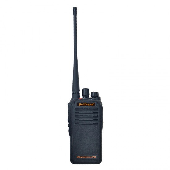 Jinlide 16 Channels 400-480MHz 2-15KM 12W High Power IP68 Waterproof Civilian Handheld Two Way Radio Walkie Talkie