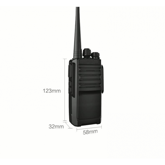 8600 400-470MHz Walkie Talkie Interphone Tansceiver for Security Hotel