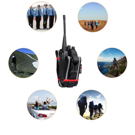 Walkie Talkie Universal Bag Protective Case Waist Hanging Walkie Talkie Universal Bag Protective Case Waist Hanging