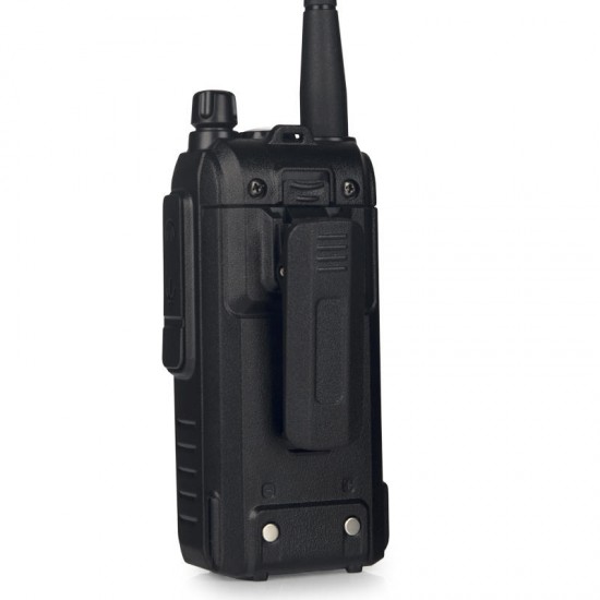 KS-UV1D Waterproof IP55 Walkie Talkie 8W 136-174MHz 220-240MHz 400-480MHz Two Way Radio Dual Band HF Transceiver