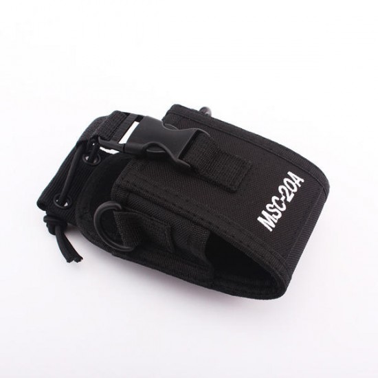 MSC20A Walkie Talkie Case Holder Pouch Bag For UV-5R Intercom Radio Case Holder