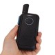 Portable Radio Ultra-thin Handheld Walkie Talkie Dual PTT Keys 16 Channels