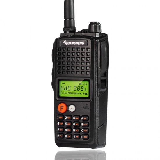 TG-K10AT 100 Channels Mini Dual Band LCD Screen High Power Handheld Radio Walkie Talkie